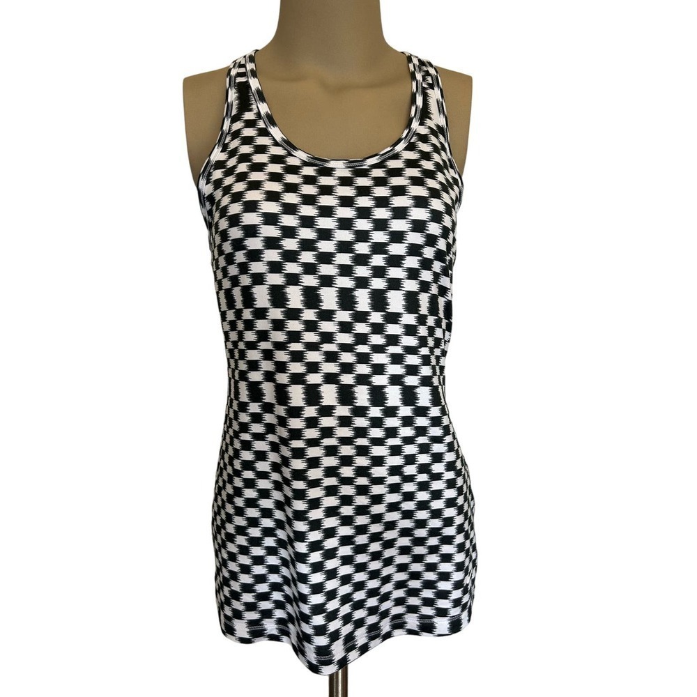 Nike Dri-Fit Checkered Tank Size Medium